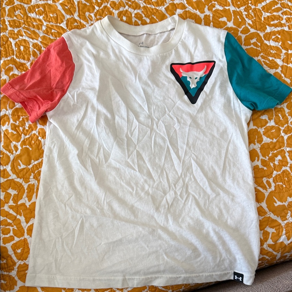 Under Armour Kids Tri-Color Short Sleeve Tee